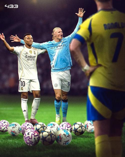 哈兰德前48场国家队比赛打进55球,1973年之后首人&追平姆巴佩